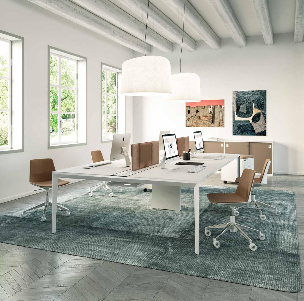 Clue designed by Dorigo Design The Clue collection features pure, linear design and provides a complete, flexible solution for all types of environment.