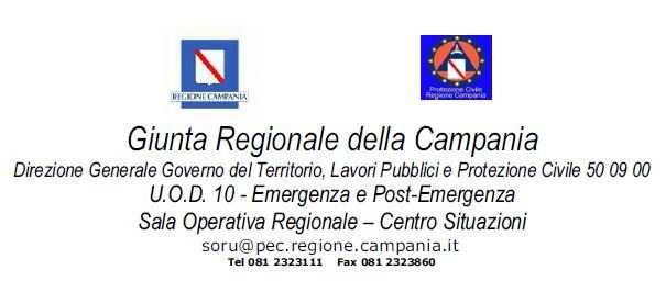 Sala Operativa Regionale Centro Situazioni soru@pec.regione.campania.