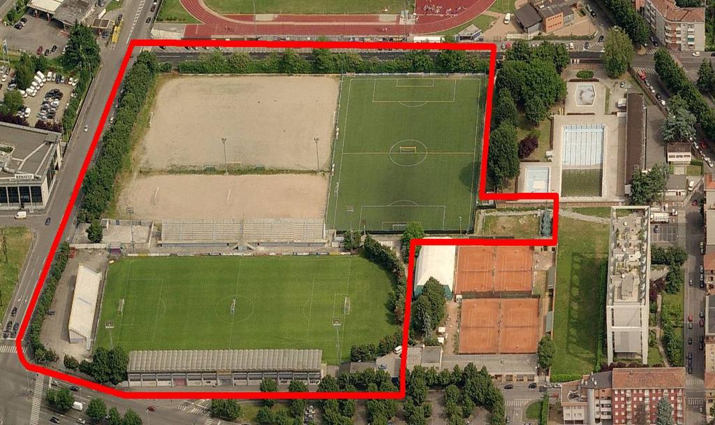 CENTRI SPORTIVI STADIO BREDA SP A02 IDENTIFICATIVO Denominazione: Stadio Breda Indirizzo. Via XX Settembre, 162 Quartiere: 1 - Rondò Torretta Tipologia: CENTRO SPORTIVO Codice: SP a 02 CATASTO foglio.