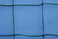 Protection Net green polyet. mesh 13x13 cm. knotted, thickness 2,5 mm.