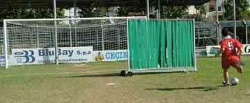 goalkeeper's area A new revolutionary device for goal-keeper's