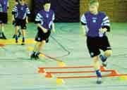 with crossbars can create hurdles 5-10-15