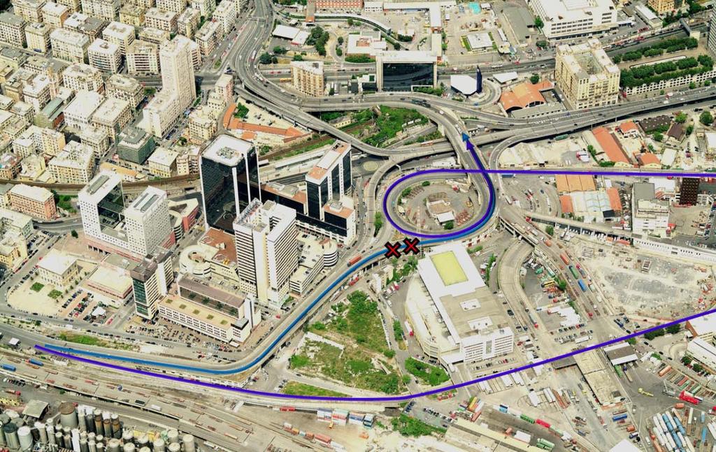 Fase 4 Anche in questa fase si segnalano possibili fenomeni di congestione causati dalla deviazione su una sola corsia per senso di marcia del traffico transitante sul Lungomare Canepa, anche in