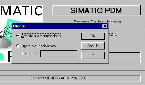 1.3 Parametrizzazione di un dispositivo Avviare SIMATIC PDM facendo doppio clic sul simbolo del dispositivo in SIMATIC Manager.