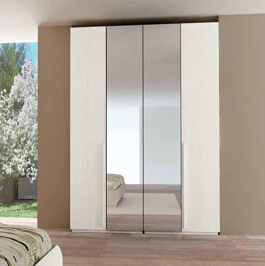 Cassa Structure Frontali Frontal door Armadio LOGICO codice RL0970 struttura: white larix frontale: