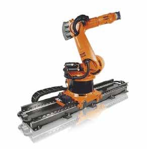 8 asse SLITTA per: RM-RoboCut3D-16/60/120/120HA/210/300Kg RM-BASE2 Corsa utile disponibile 4m fino a 12m (opzionale) Telaio in acciaio elettrosaldato in tubolare strutturale Struttura in acciaio