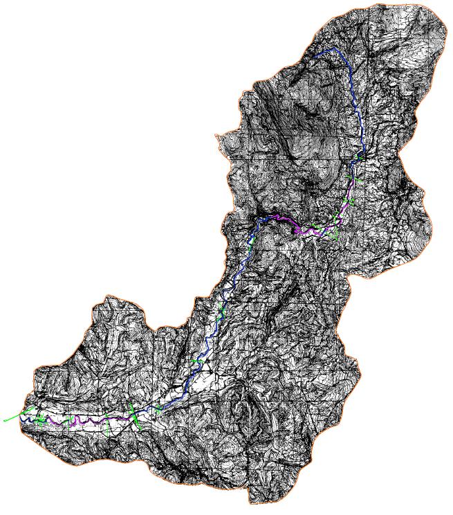 Studio e modellazione idraulica del Torrente L'Aia (Ri) Bacino non strumentato S"ma delle