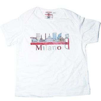 Mi388 Tshirt Bimbo Skyline Matita 12Anni, 34Anni,