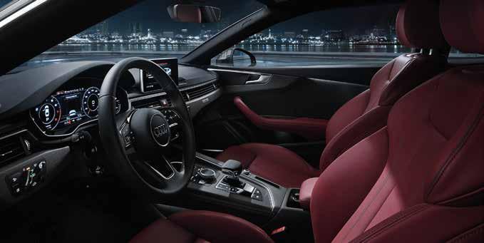 Con l elegante Audi design selection, che vi offre un ampia possibilità di scelta di materiali e colori esclusivi per gli interni della vostra Audi.