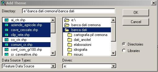 Come si è visto nella precedente dispensa, una vista è una mappa interattiva che visualizza temi con informazioni geografiche.