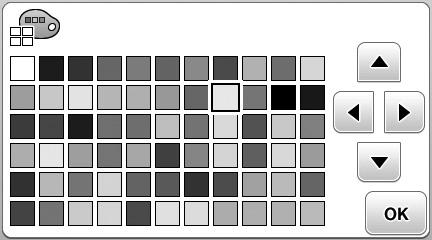 È possiile selezionre colori dello sfondo diversi per il ricmo e le nteprime dei ricmi.