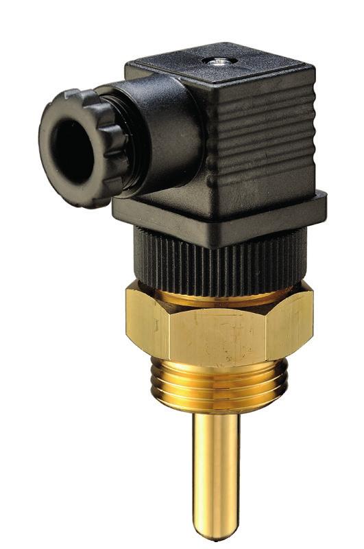 580E SENSORI DI TEMPERATURA CON CONNETTORE DIN TEMPERATURE SENSORS WITH DIN CONNECTOR ø ESTERNO CAVO 6-8 / 8-10 mm EXTERNAL CABLE ø 6-8 / 8-10 mm SERRACAVO CABLE CLAMP PG11 57 Hex 32 ESEMPIO CURVA