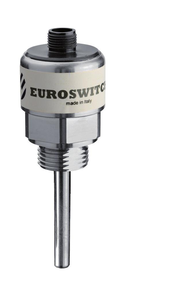 EST SENSORI DI TEMPERATURA USCITA ANALOGICA 4-20mA CON 2 SOGLIE DIGITALI PROGRAMMABILI TEMPERATURE TRANSMITTERS 4-20 ma ANALOGIC OUTPUT WITH 2 DIGITAL PROGRAMMABLE VALUES M12x1 28.7 8 Ex.38 28.