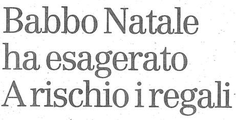 tensione e partecipare emozionalmente agli eventi che hanno avuto un epilogo positivo, mettendo d accordo Babbo Natale, la Befana, i folletti Ortica e Castagna,