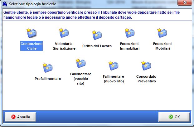 convenuto) un soggetto attivo nella procedura è NECESSARIO CREARE un nuovo