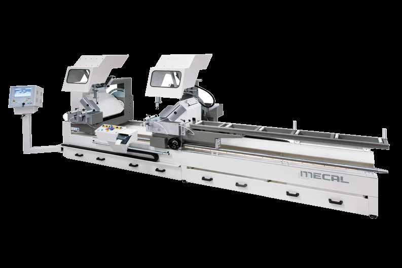 machining ALUMINIUM Taglio utile (max 90 ) Cutting length (max. 90 ) Taglio utile (min 90 ) Cutting length (min.