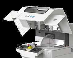 Automatic locking of cutting angle at 90, 45 and manual locking at any intermediate degrees 3 Avanzamento