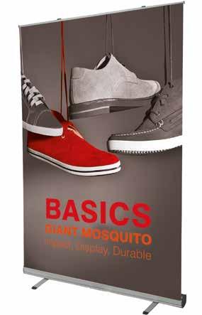 Banner / Roll Up Essential Se cerchi un banner di grande impatto, Giant Mosquito