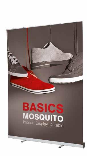 Roll Up Banner Mosquito 600mm (l) 800mm (l) 850mm (l) 1000mm (l) 1200mm (l) 1500mm (l)