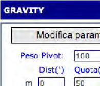 Menu Iso Run > ISO + OVERLAP > modulo_gravity (Professional Tool) Case study: stime del