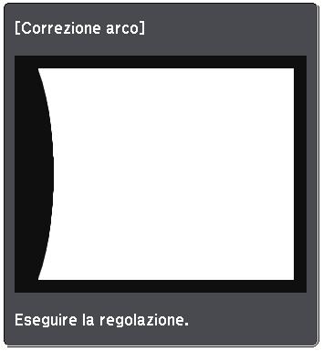 Form dell'immgine 61 Per ripristinre le impostzioni di Correzione rco, tenere premuto [Esc] per circ due secondi mentre viene visulizzt l schermt di selezione dell're, e quindi selezionre Sì.