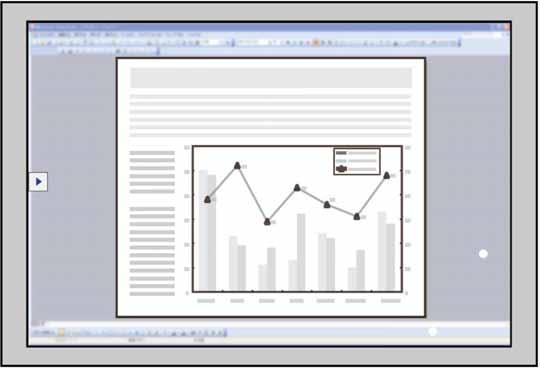 Per disegnre su un'immgine proiettt (Modlità Annotzione) 89 L brr degli strumenti viene visulizzt sull'immgine proiettt, d esempio: Modlità Annotzione consente di proiettre d un computer, tblet,