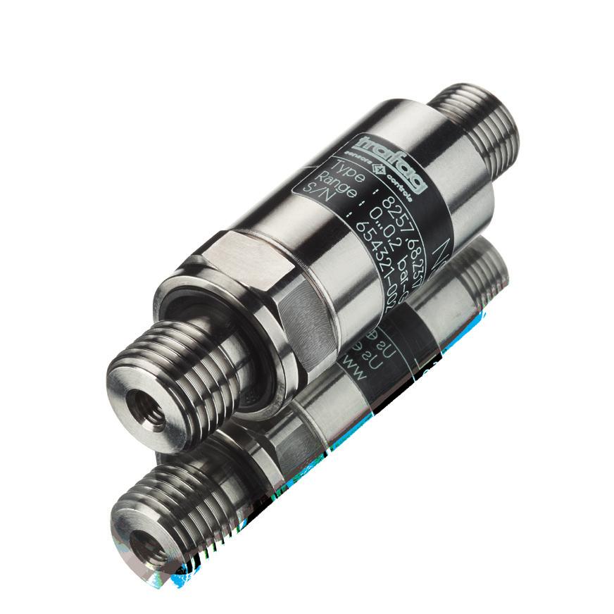 NSL 87 Trasmettitore bassa pressione La società svizzera Trafag AG è un produttore leader a livello internazionale di sensori e dispositivi di controllo per la misura della pressione e della