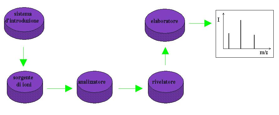 SPETTROMETRIA DI MASSA La spettrometria di massa è una tecnica analitica in grado di ionizzare atomi e/o molecole e quindi di separarli e rivelarli come ioni gassosi in base al rapporto massa/carica