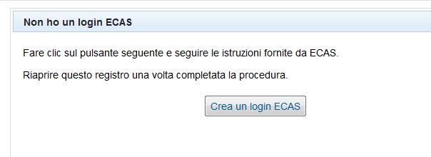 1 Accedete alla pagina del Registro, nella sezione italiana, tramite il link https://ets-registry.webgate.ec.europa.eu/euregistry/it/index.