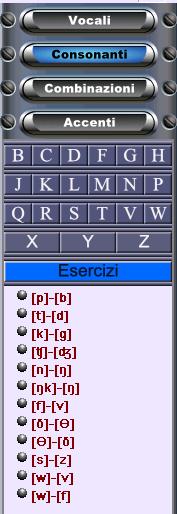 Consonanti Le consonanti sono fuori dalle regole della pronuncia, le lettere nelle parole eccezioni IPA Lo studente può far pratica sulla pronuncia corretta delle lettere e le combinazioni di lettere