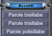 Esistono dei linguaggi in cui gli accenti cadono su una certa sillaba, per esempio, nella lingua francese cade sull ultima sillaba, e sulla penultima sillaba in Polacco.