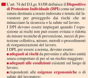 6 I DISPOSITIVI DIPROTEZIONE