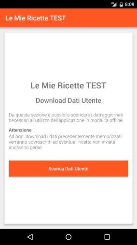 Applicazioni android Le Mie Ricette