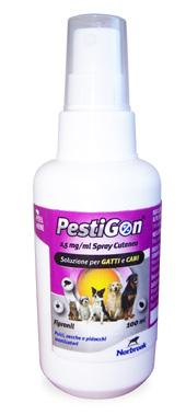 Gatti Antiparassitario spoton contro le pulci. Per gatti. 4 pipette. (4 x 0,05 ml).