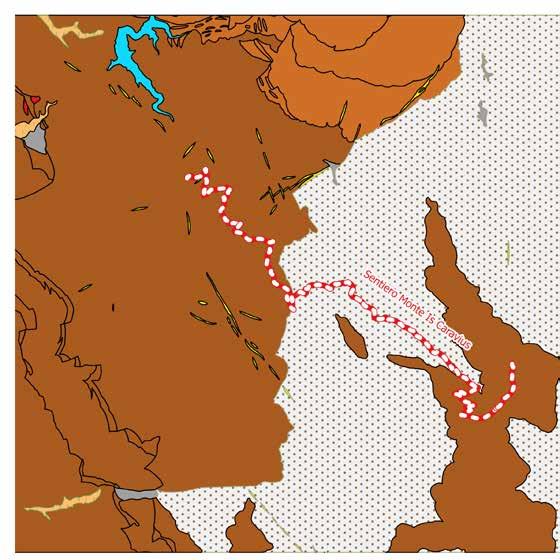 Carta Geologica a cura di Simone Piga SENTIERI M.LATTIAS E M.