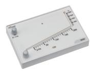 manutenzione Massima pressione operativa 20 kpa Installazione semplice Due sensori di pressione differenziale in un unico strumento Due ingressi per sensori di temperatura o