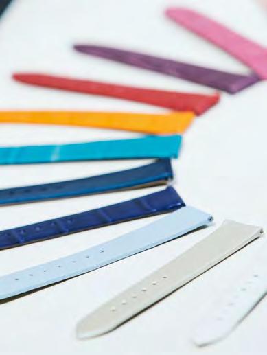 La Collezione cinturini & il Servizio d'incisione 201 Glashütte Original offre una vasta gamma di cinturini di squisita fattura in materiali preziosi