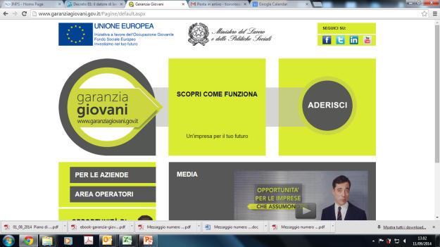 IN SINTESI Qual è il primo passo da fare? REGISTRARSI AL PROGRAMMA GARANZIA GIOVANI attraverso il portale www.garanziagiovani.gov.