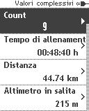 segmenti NOTA La visualizzazione dei segmenti è possibile solo se i dati dei segmenti Strava sono stati