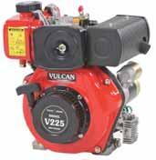 CATALOGO TECNICO MOTORI DIESEL VULCAN ALTRE VERSIONI DISPONIBILI DEI MOTORI DIESEL CON ALBERO CONICO D.23mm.