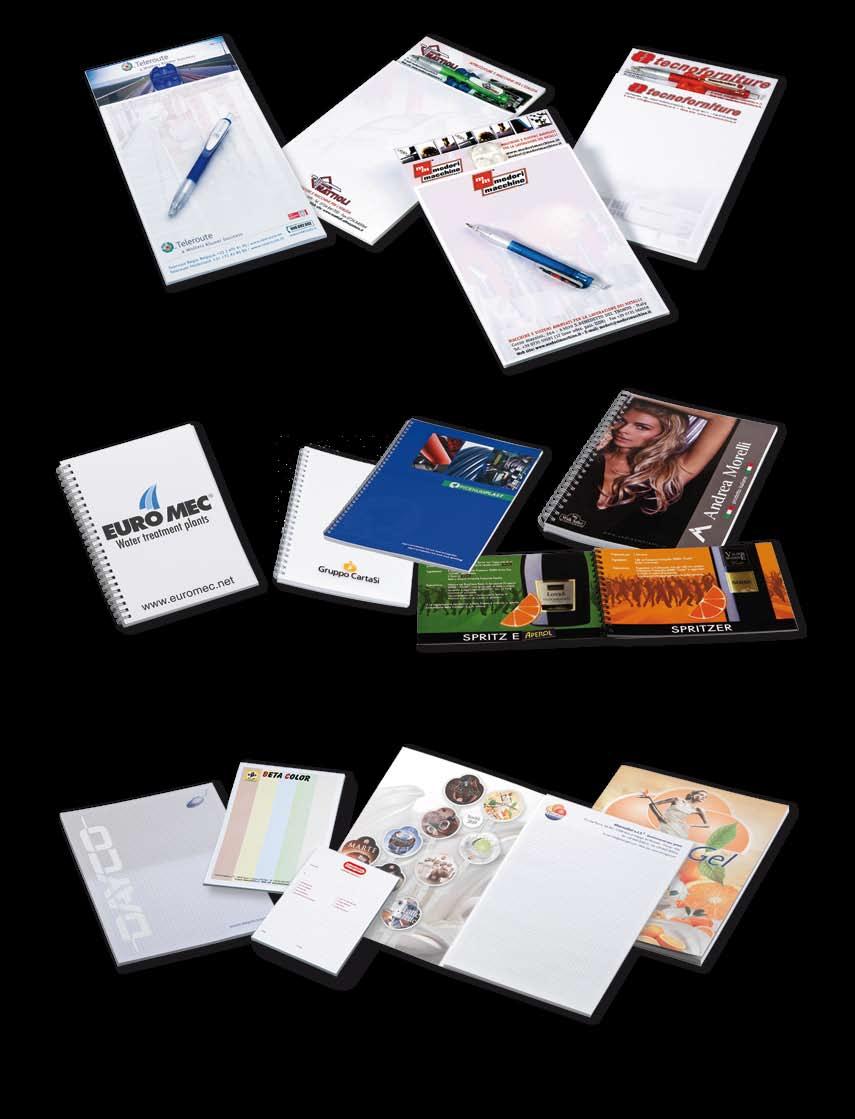 ART. A5SP Paper notepad mm 210x150 50 sheets carton support and pen Blocco carta mm 210x150 50 fogli supporto in cartoncino e penna ART.