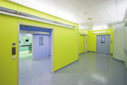 Lindo Doors Porte Lindo Hospital doors have a fundamental role in the critical hospital departments.