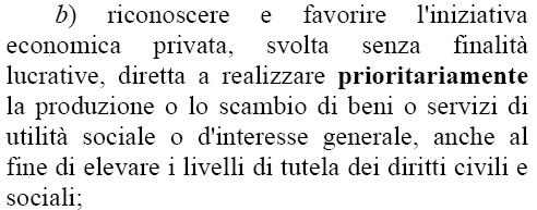 Revisione del Libro I Articolo 3 articolo 2 è attività economica è produzione/scambio