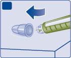 Tenga premuto il pulsante di iniezione fino a quando il contatore della dose ritorna sullo 0 dopo l iniezione.
