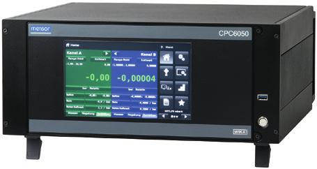 Calibrazione Controllore di pressione modulare Modello CPC6050 Scheda tecnica WIKA CT 27.