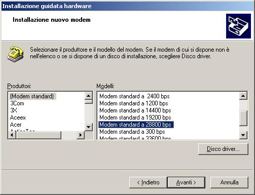 4 nella finestra che compare, cliccare su