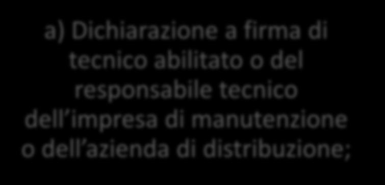 Articolo 5 (Attestazione di rinnovo periodico di conformità) DM 07/08/2012 Allegati alla richiesta di rinnovo per i piccoli depositi di GPL non a servizio di attività soggette