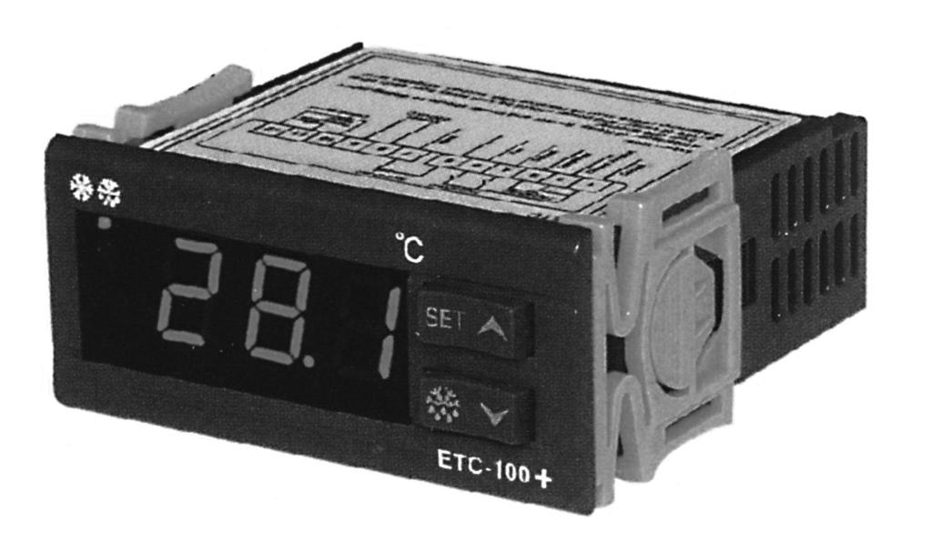 Manu Tempo -sez 03-30-09-2015 9:27 Pagina 56 MICROCOMPUTER PER IL CONTROLLO DELLA TEMPERATURA Tipo: ETC-100+ / ETC-200+ MICROCOMPUTER TEMPERATURE CONTROLLER Type: ETC-100+ / ETC-200+ SPECIFICHE: Di