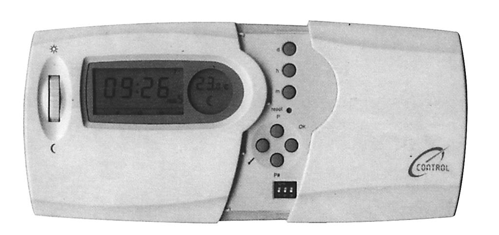 Manu Tempo -sez 03-30-09-2015 9:27 Pagina 61 CRONOTERMOSTATO DIGITALE Tipo: 101 CARATTERISTICHE: Facile programmazione Grande display per una facile lettura 3 livelli di temperatura programmabili 1