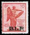 107 108 110 107 1874-10 Lire azzurro e bruno ben centrato, eccezionale stato di conservazione. Cert. Colla (14). Foto................ 30.000 7.500 108 O 1890-20 c. su 1 c.